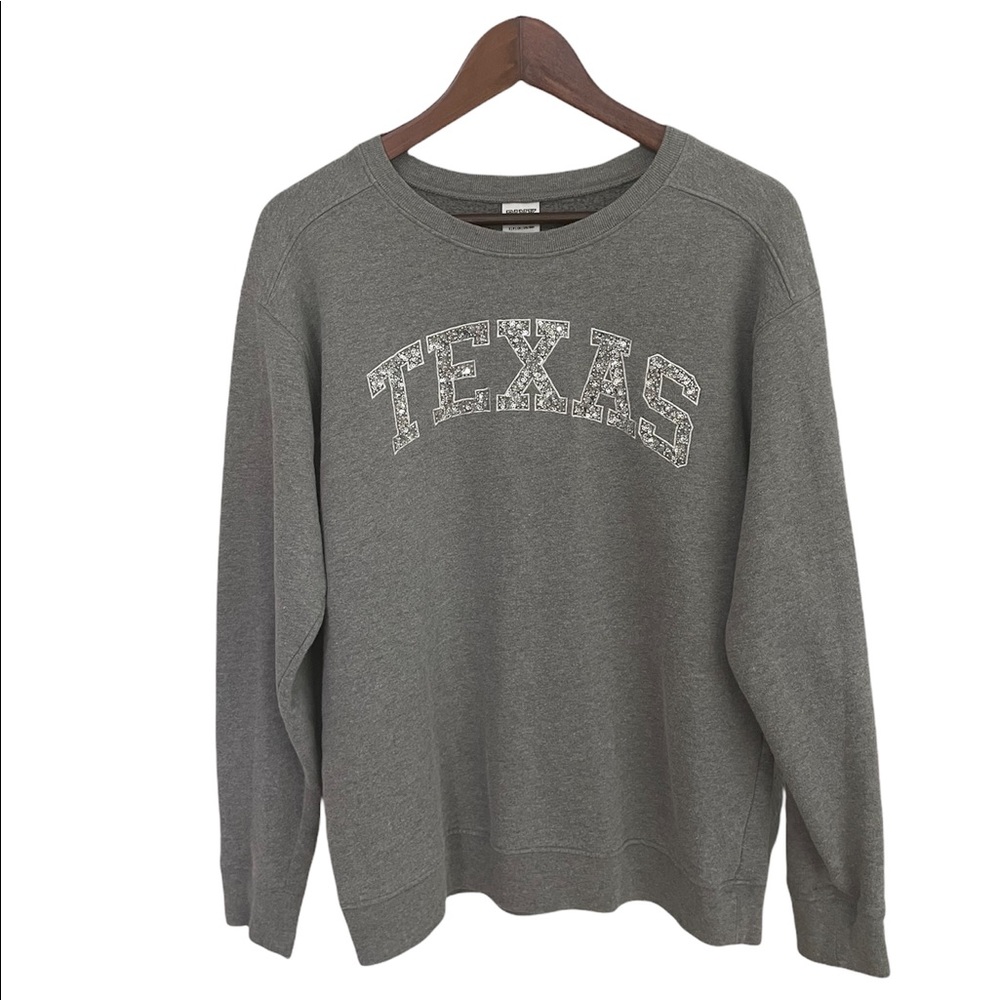Pink Victoria's Secret TEXAS Bling Pullover Sweatshirt